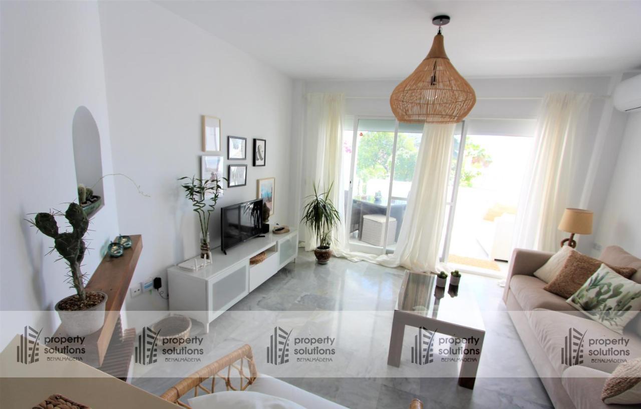 Benalgolf Vista Al Mar - Piscina Y Playa - Cercano A Campo De Golf بينالماذينا المظهر الخارجي الصورة