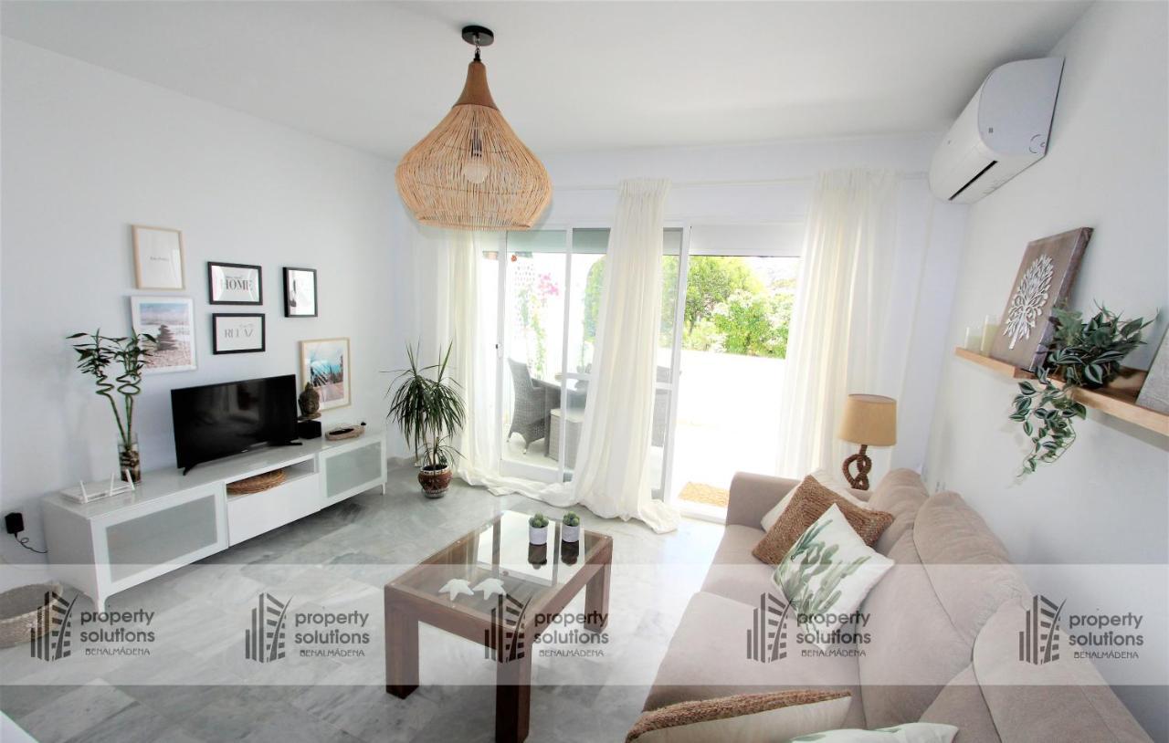 Benalgolf Vista Al Mar - Piscina Y Playa - Cercano A Campo De Golf بينالماذينا المظهر الخارجي الصورة