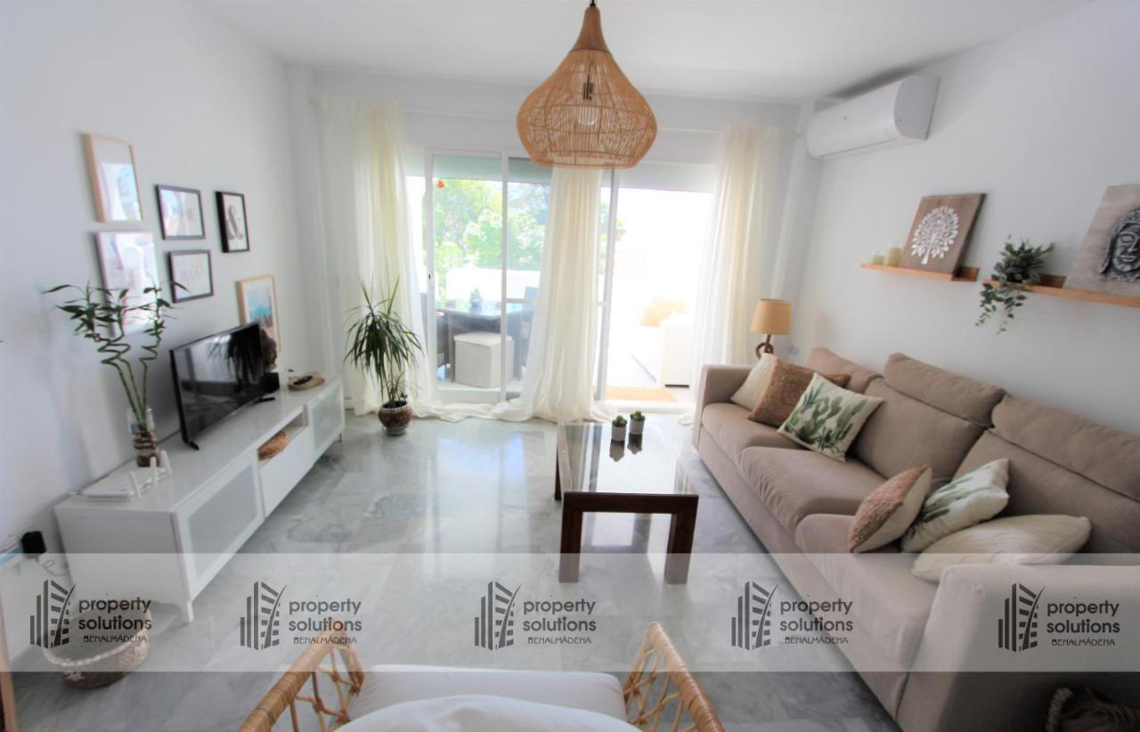 Benalgolf Vista Al Mar - Piscina Y Playa - Cercano A Campo De Golf بينالماذينا المظهر الخارجي الصورة